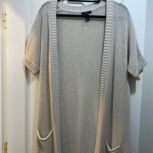 Knit long sweater